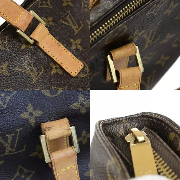 AUTHENTICITY GUARANTEED LOUIS VUITTON Cabas Mezzo Shoulder Bag Monogram - Picture 15 of 16